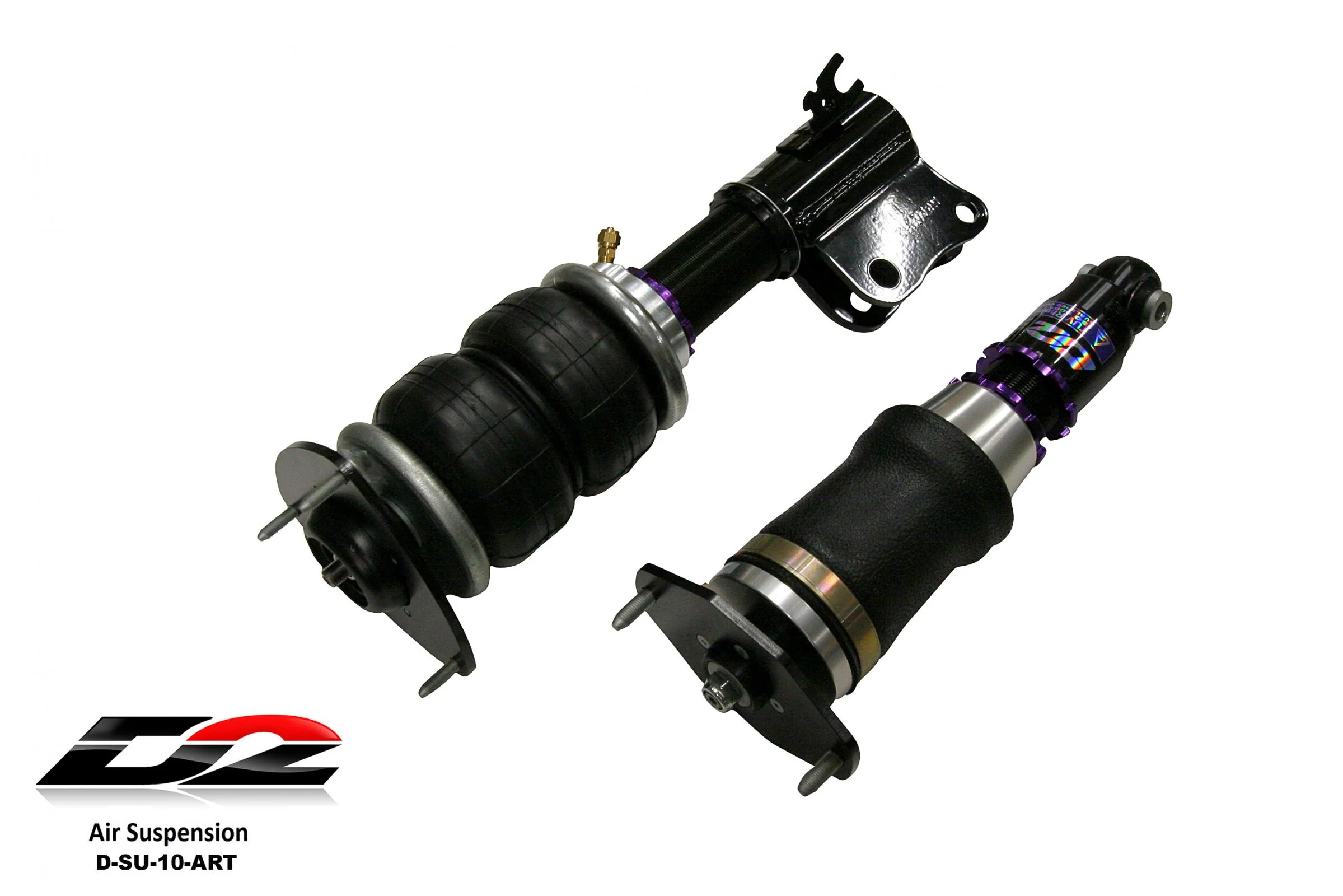 D2 Racing Air Struts w/ VERA Evo Management 08-21 Subaru Impreza Sti 15-21 Subaru Impreza WRX - Image 2