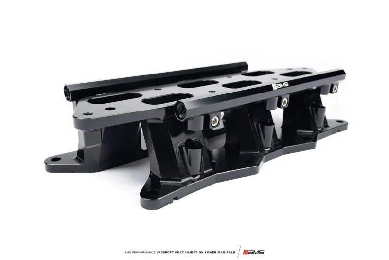 AMS Performance 2023+ Nissan Z Port Injection Lower Manifold - Black - Image 2