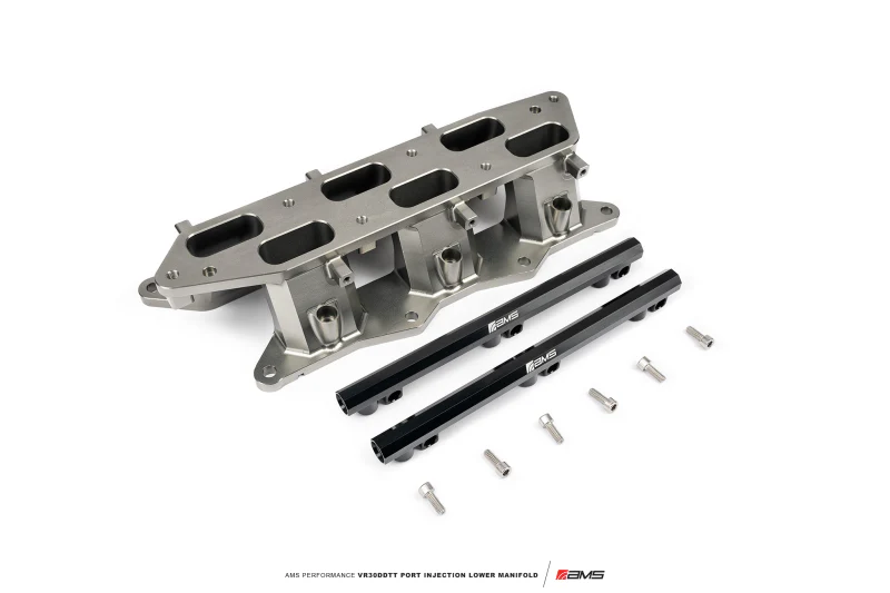 AMS Performance 2023+ Nissan Z Port Injection Lower Manifold - Gunmetal - Image 5