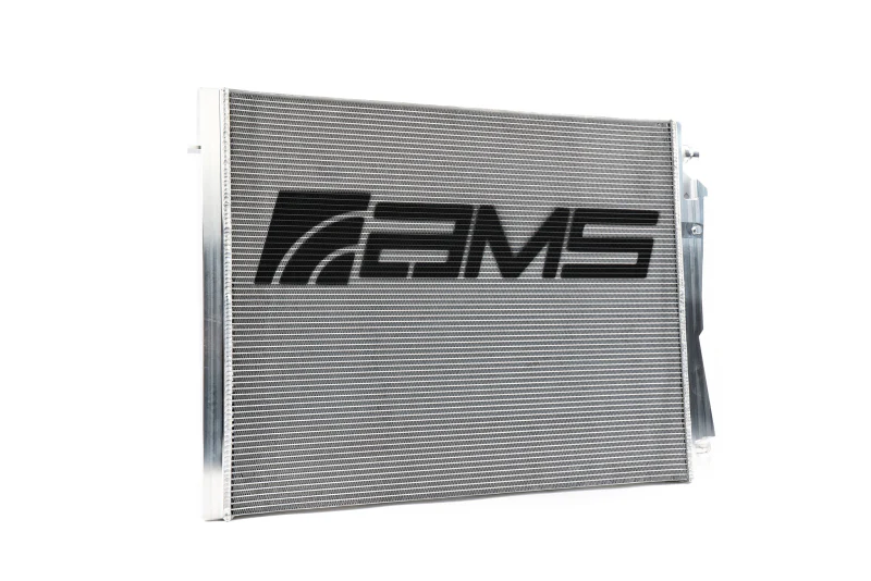 AMS Performance BMW G8X M2/M3/M4 S58 Heat Exchanger (Black Logo) - Image 2