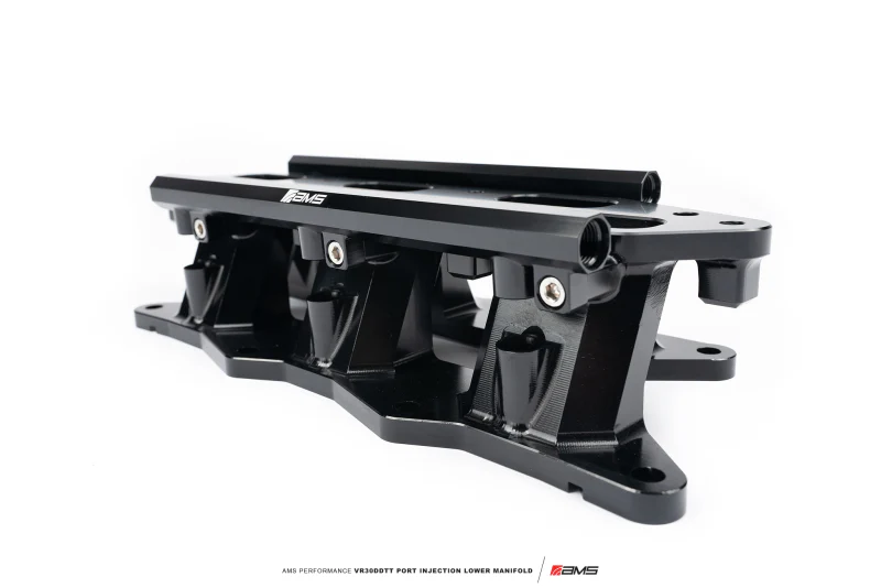 AMS Performance Infiniti Q50/Q60 Port Injection Lower Manifold - Black - Image 4