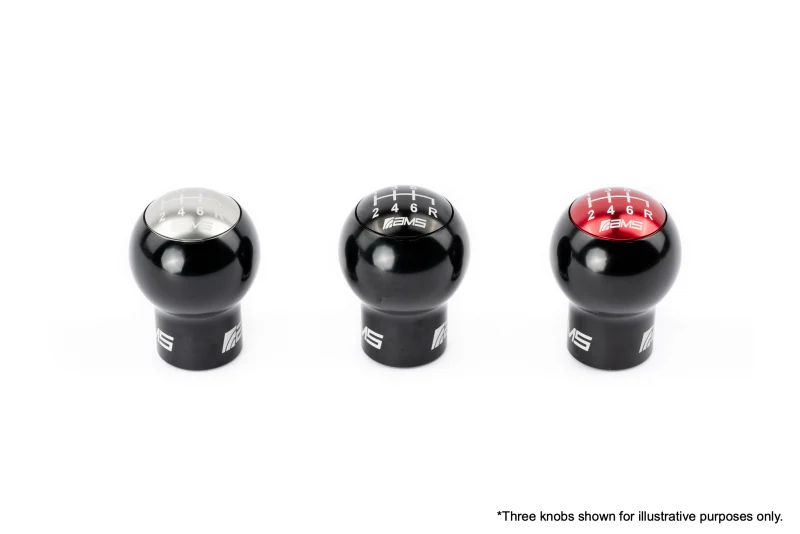 AMS Performance Subaru WRX/STi 6-Speed Billet Shift Knob (Incl Red, Black, & Gunmetal Cap) - Image 4