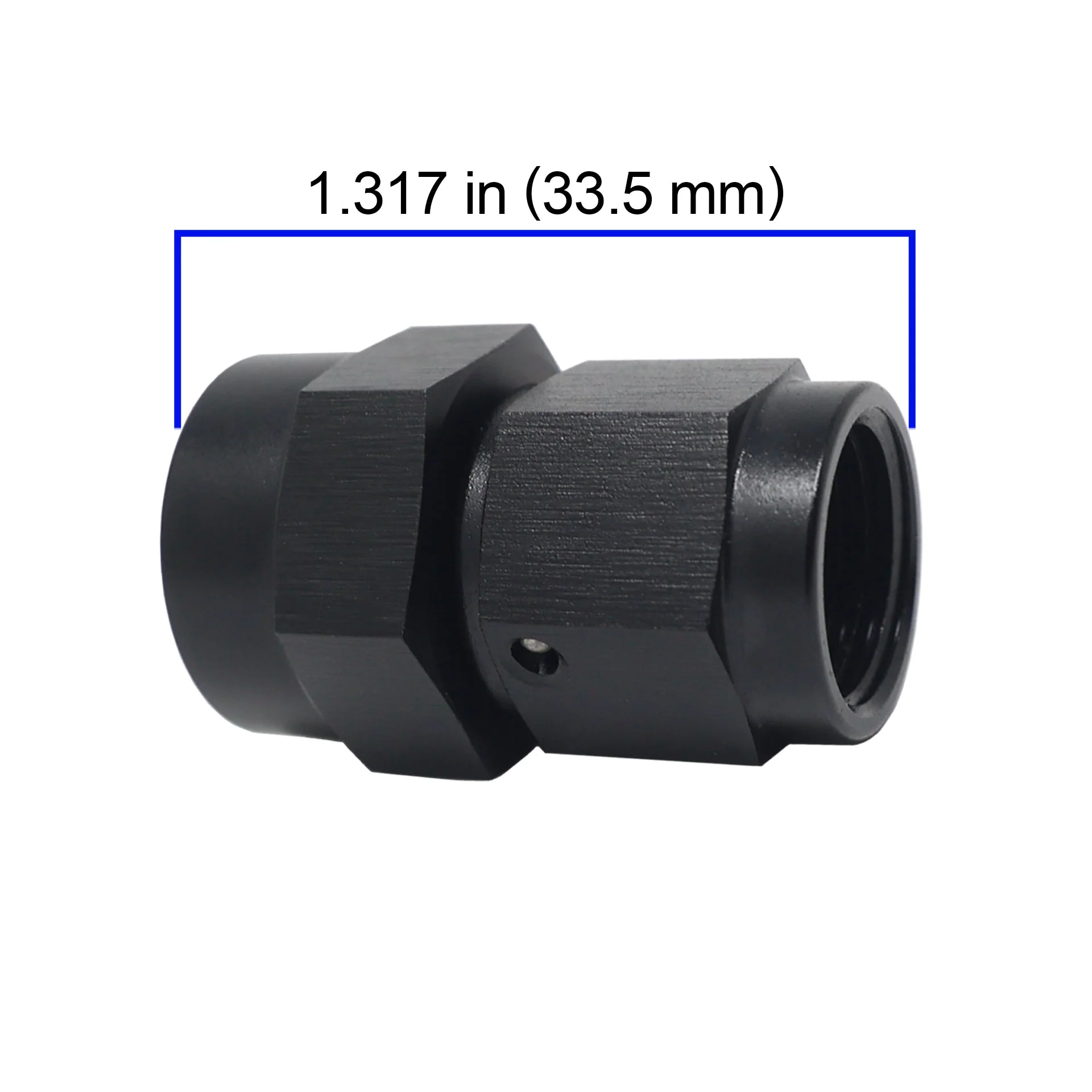 AN6 Female Flare to AN6 Female ORB Adapter - Image 3