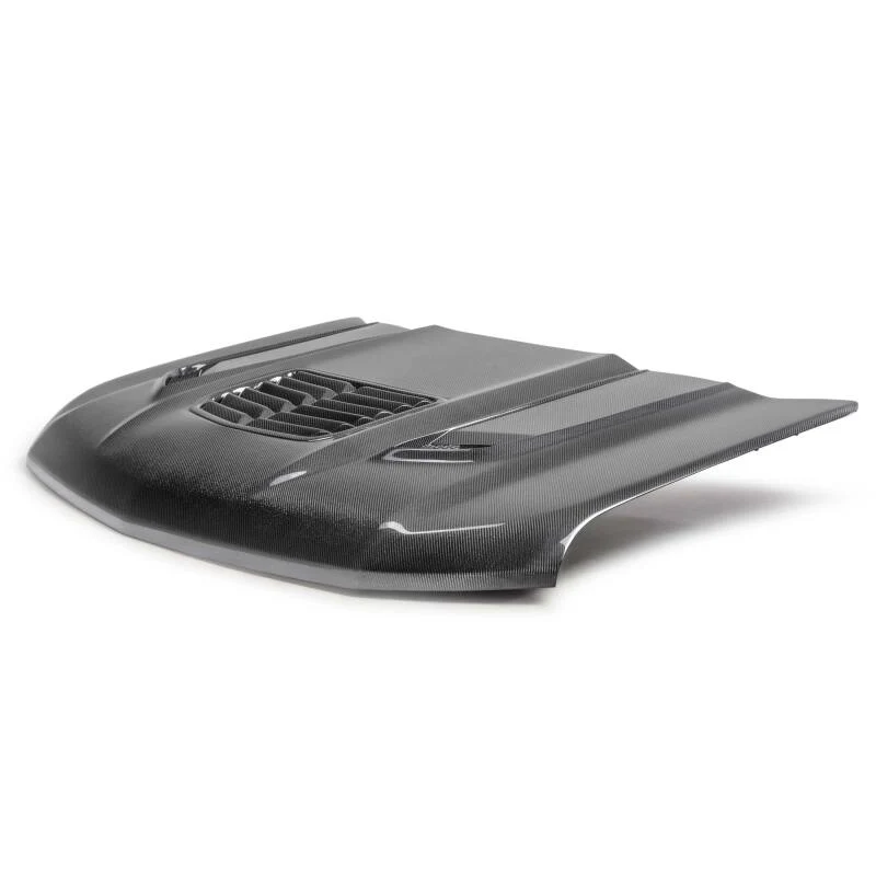 Anderson Composites 20-24 Chevy Silverado Type-T2 Carbon Fiber Hood - Image 5