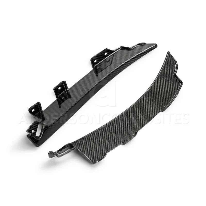 Anderson Composites 2020 Ford Mustang/Shelby GT500 Carbon Fiber Rear Mud Guards - Image 6