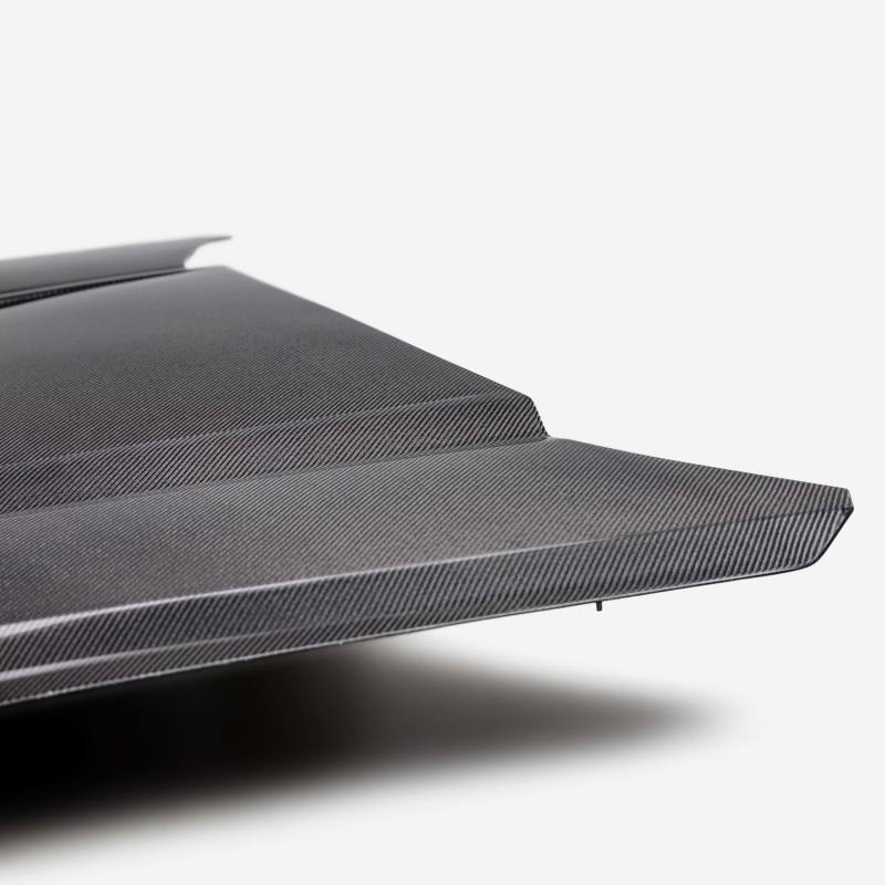 Anderson Composites 2024 Ford Mustang S650 Double-Sided Carbon Fiber Hood - Image 4