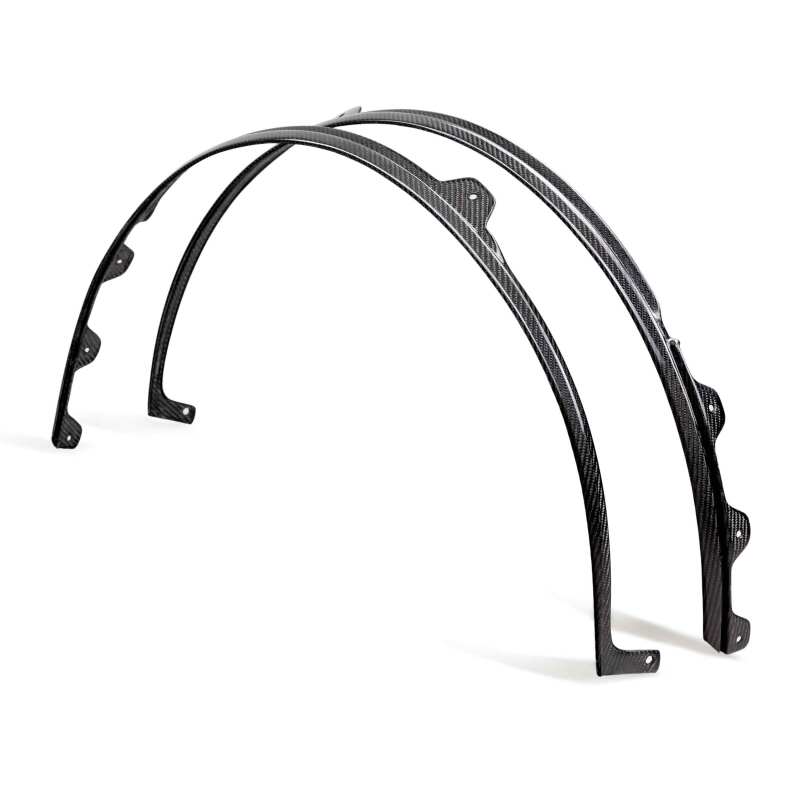 Anderson Composites 21-22 Ford Mustang Mach 1 Carbon Fiber Front Fender Extension - Image 2