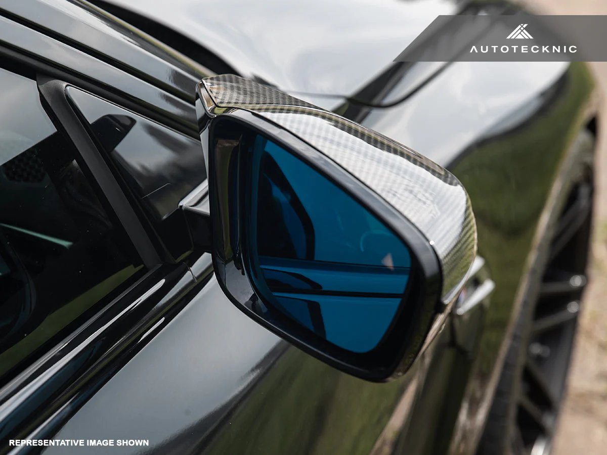 ApexVision Blue Tinted Side View Mirror Glass Set - F8X M2C/ M3/ M4 - Image 2