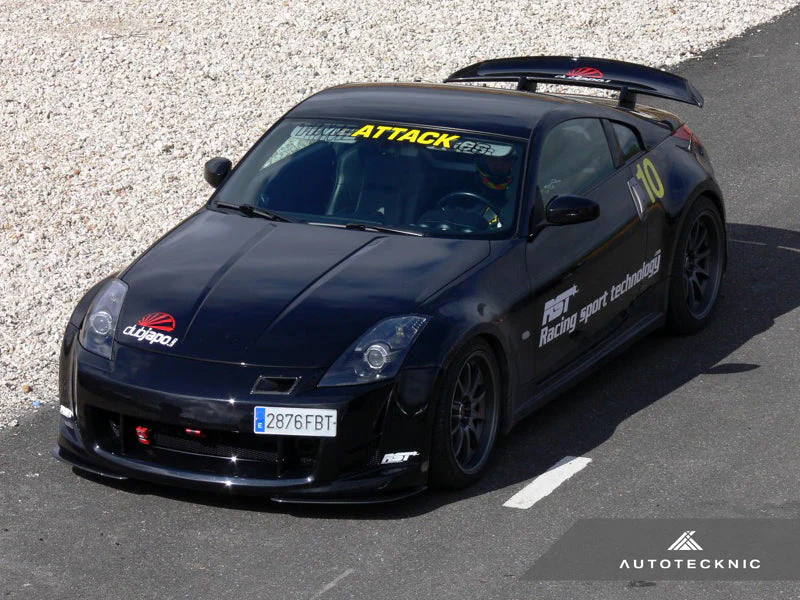 AutoTecknic Carbon Fiber Air Duct - Nissan 350Z 03-06 (VQ35DE) - Image 3