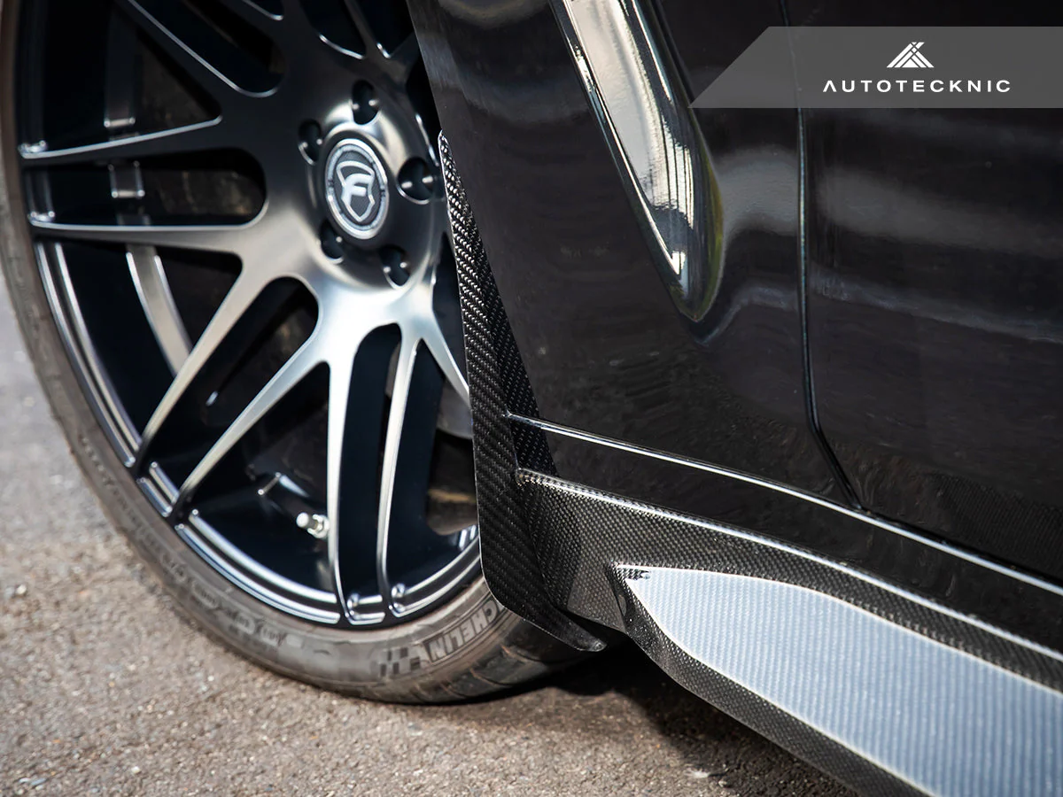 AutoTecknic Carbon Fiber Front Splash Guards - G20/ G21 3-Series - Image 2