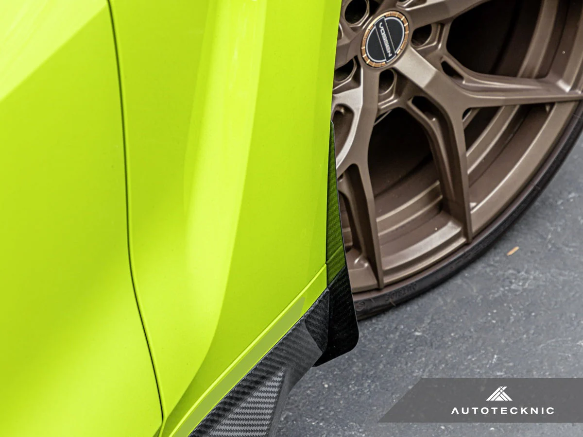 AutoTecknic Carbon Fiber Front Splash Guards - G20/ G21 3-Series - Image 8
