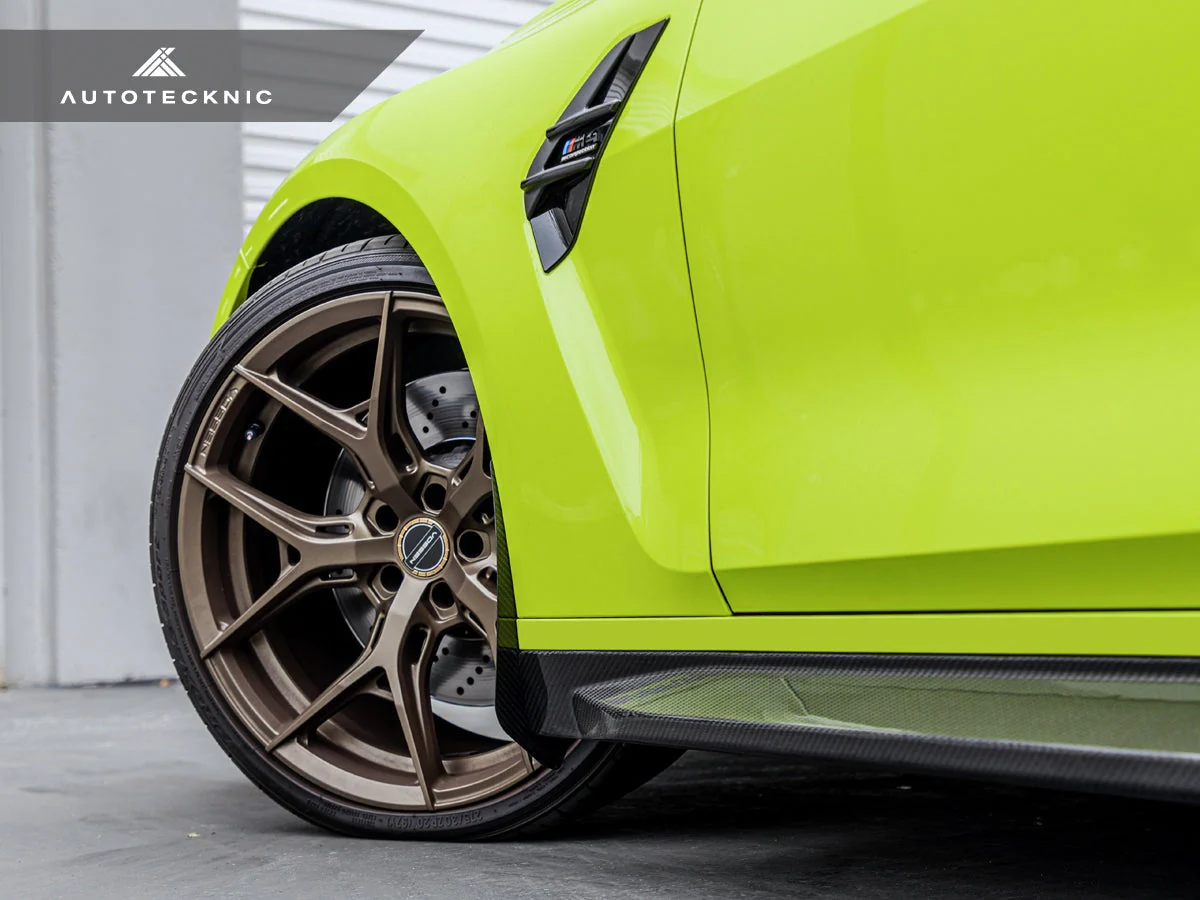 AutoTecknic Carbon Fiber Front Splash Guards - G80 M3 | G82/ G83 M4 - Image 7