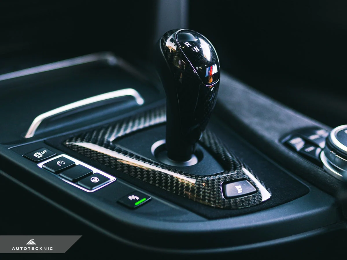 AutoTecknic Carbon Fiber Gear Selector Cover - F87 M2 | M2 Competition - Image 5