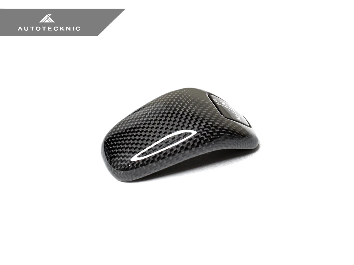 AutoTecknic Carbon Fiber Gear Selector Cover - Porsche 971 Panamera 2017-Up - Image 5