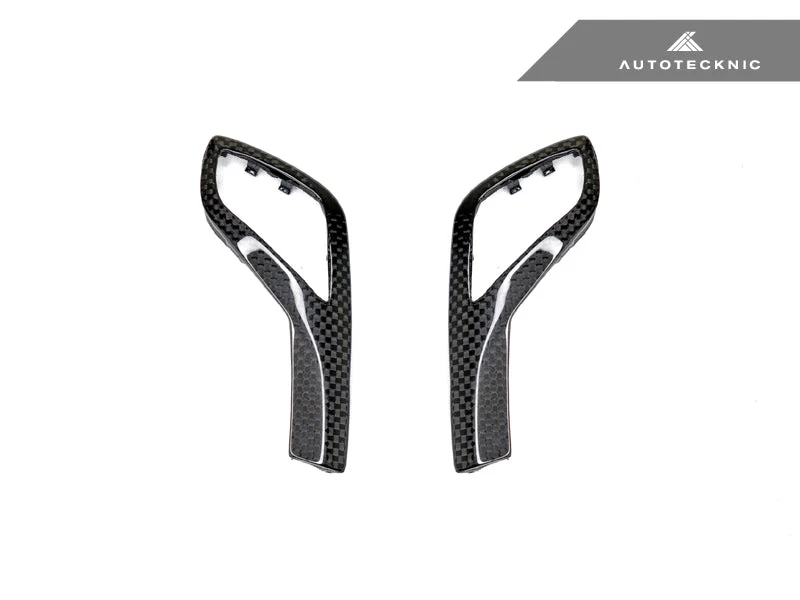 AutoTecknic Carbon Fiber Gear Selector Side Trims - G22 4-Series - Image 2