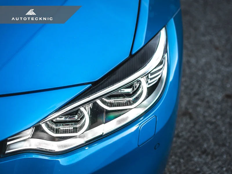 AutoTecknic Carbon Fiber Headlight Trim Set - F32/ F36 4-Series - Image 8