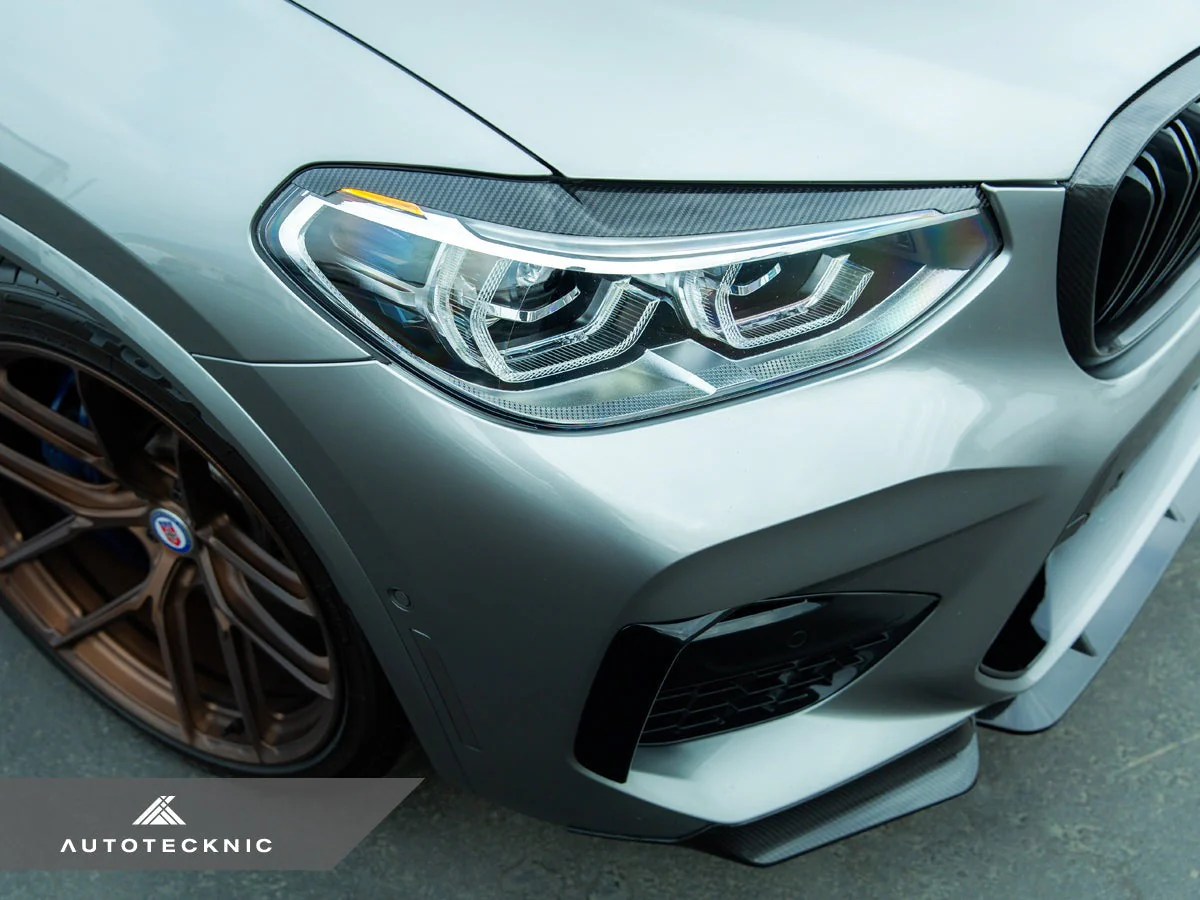 AutoTecknic Carbon Fiber Headlight Trim Set - G01 X3 | G02 X4 - Image 9