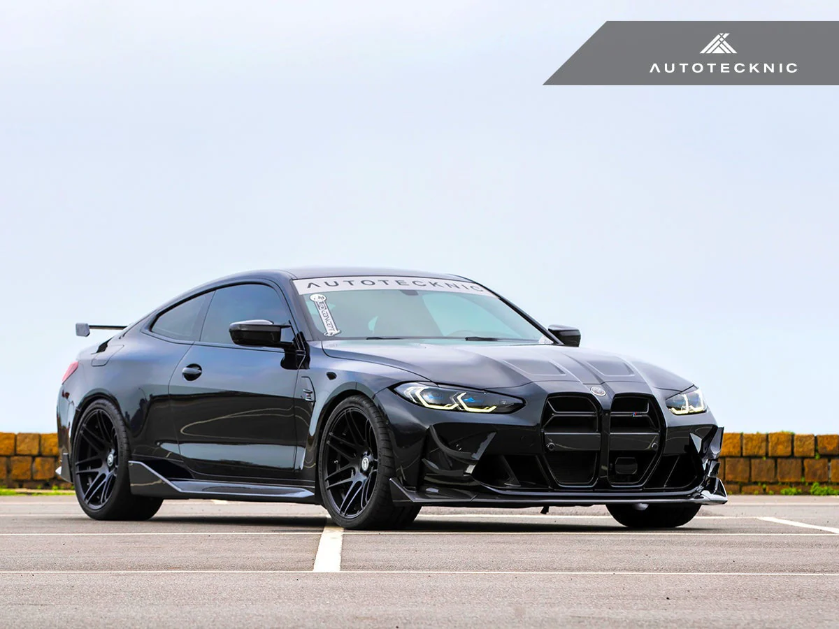 AutoTecknic Carbon Fiber Headlight Trim Set - G80 M3 | G82/ G83 M4 - Image 3