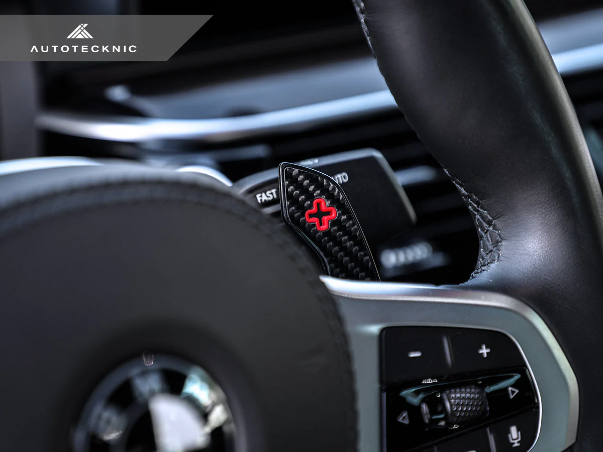 AutoTecknic Carbon Fiber Pole Position Shift Paddles - F98 X4M - Image 8