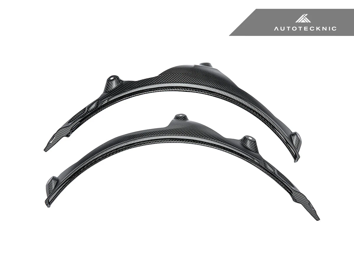 AutoTecknic Carbon Fiber Rear Wheel Arch Extension Set - F93 M8 Gran Coupe - Image 3