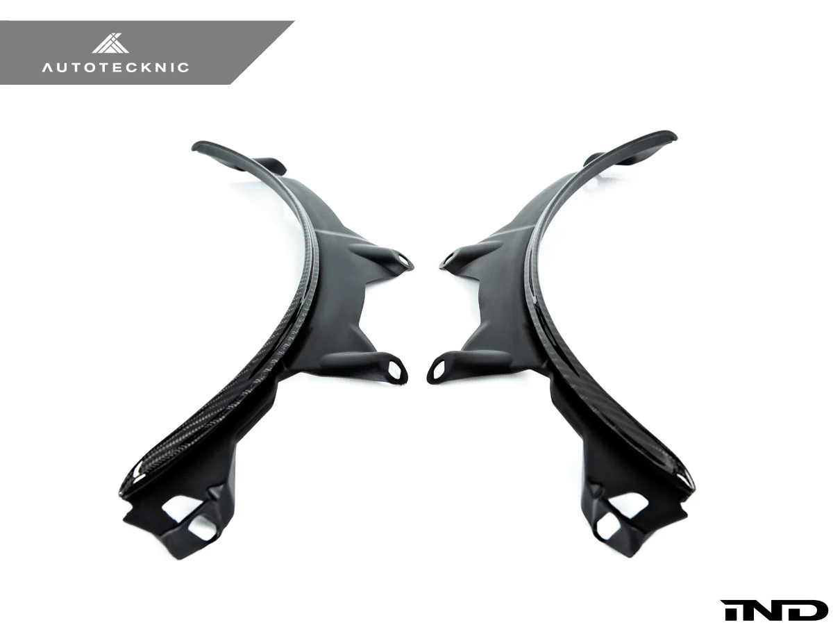 AutoTecknic Carbon Fiber Rear Wheel Arch Extension Set - G30 5-Series - Image 4