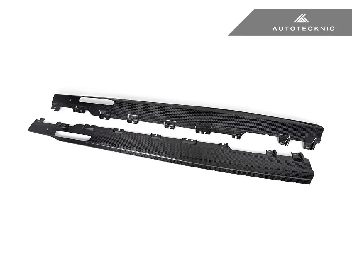 AutoTecknic Carbon Fiber Side Skirt Extension Set - F96 X6M | G06 X6 - Image 3