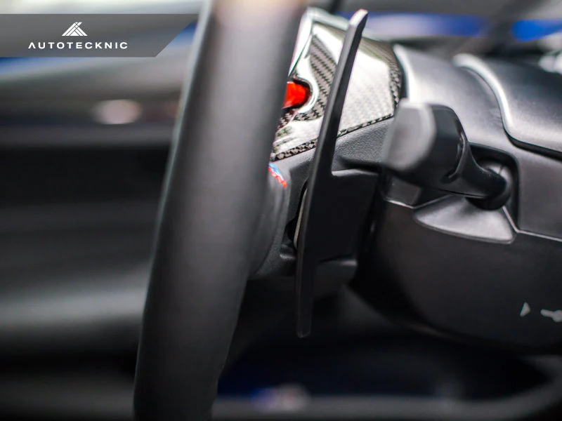 AutoTecknic Carbon Steering Wheel Top Cover - G30 5-Series | G32 6-Series GT | G11 7-Series - Image 4