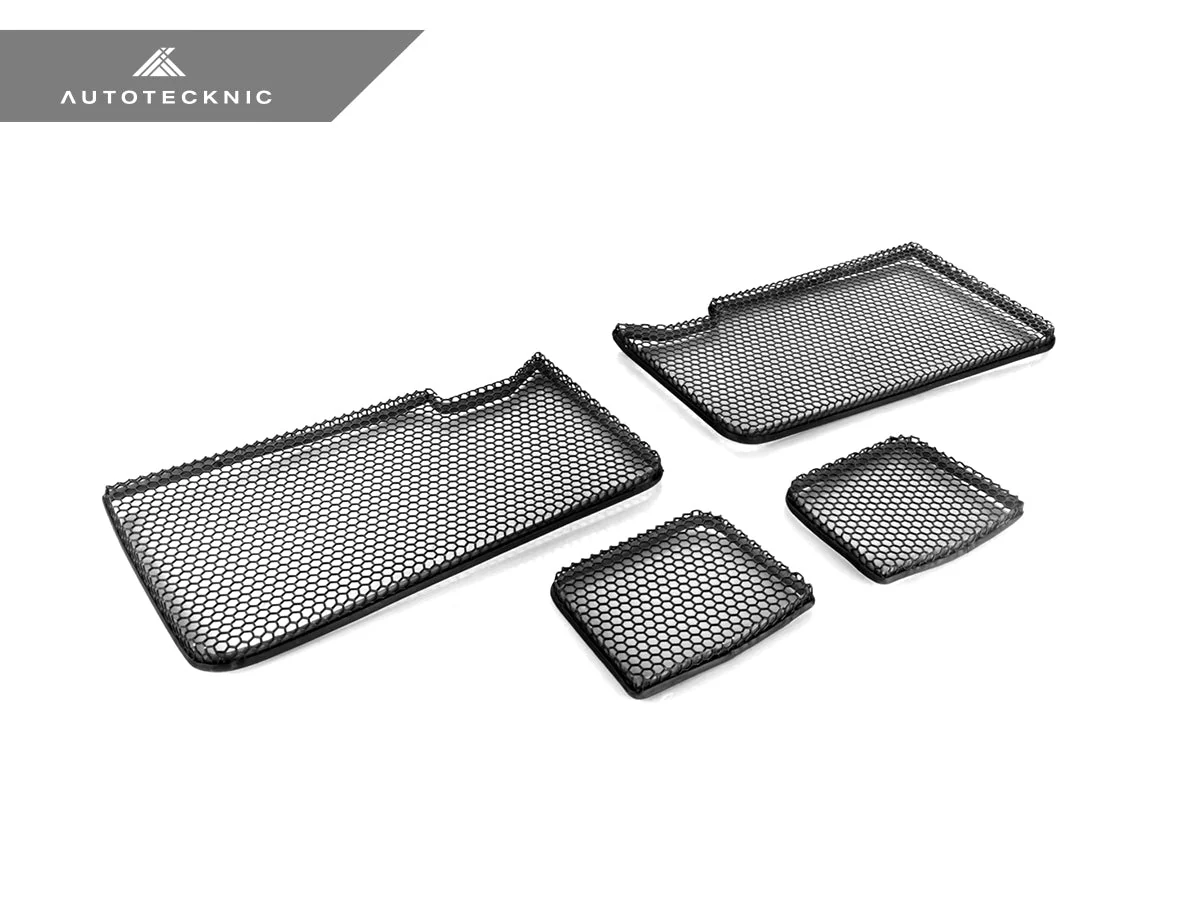 AutoTecknic Center Bumper Honeycomb Mesh Grille Kit - G90/ G99 M5 - Image 3