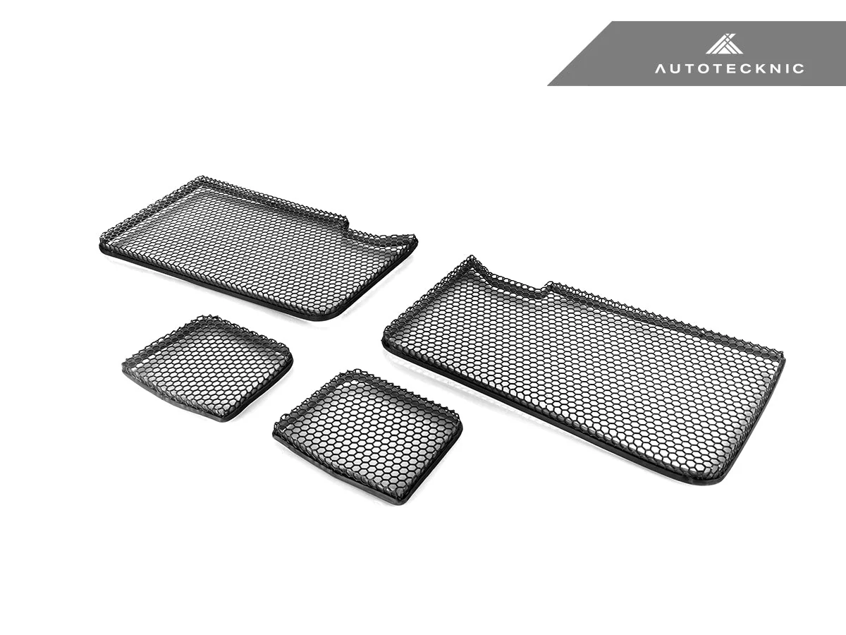 AutoTecknic Center Bumper Honeycomb Mesh Grille Kit - G90/ G99 M5 - Image 6