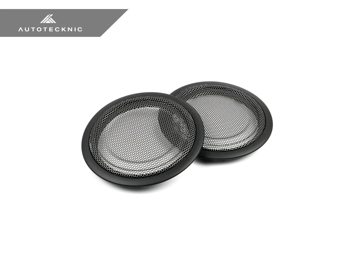 AutoTecknic Door Panel Speaker Mesh Cover Set - BMW F-Chassis - Image 4