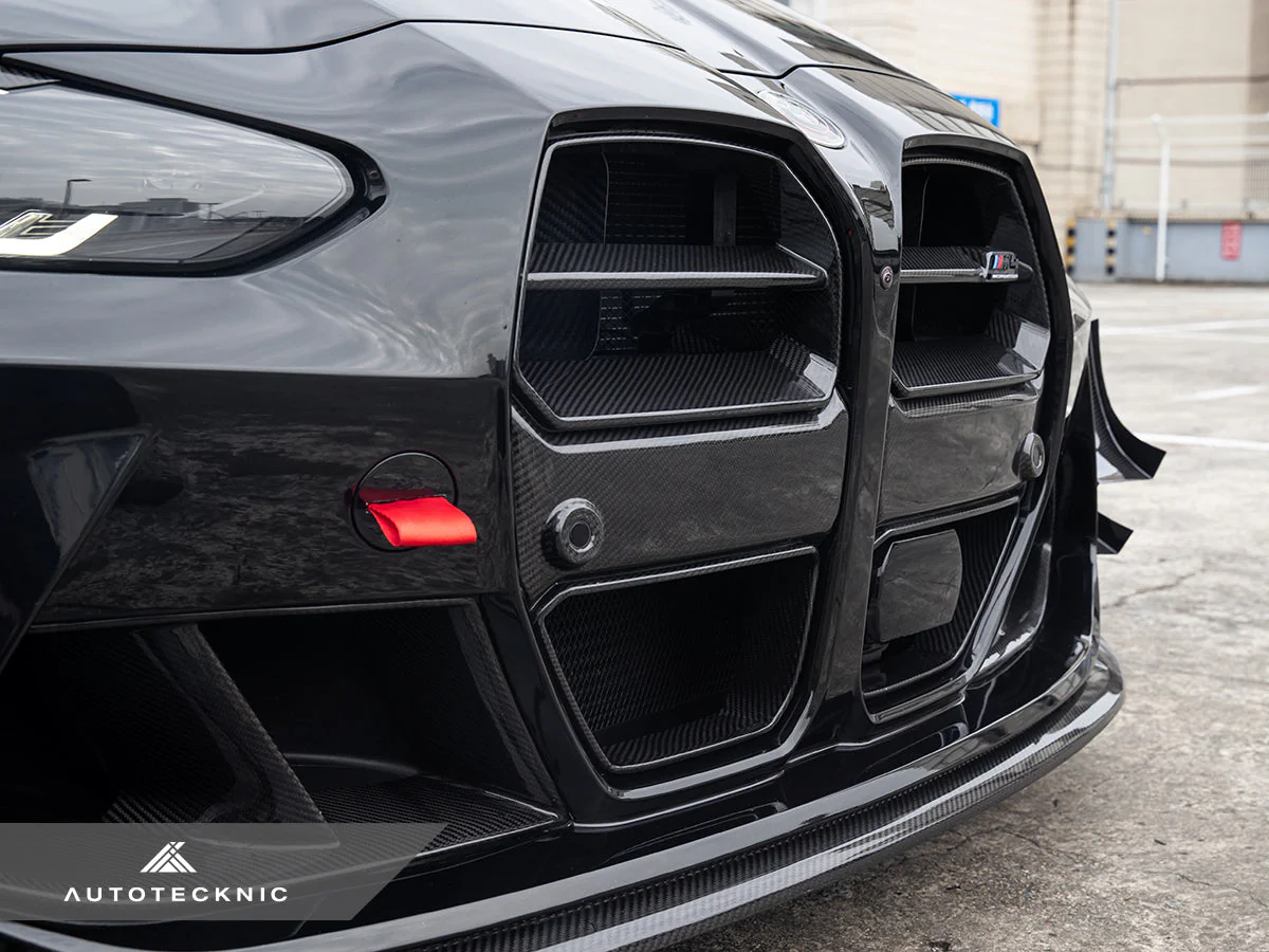 AutoTecknic Dry Carbon Avanzato Front Grille - G80 M3 | G82/ G83 M4 - Image 4
