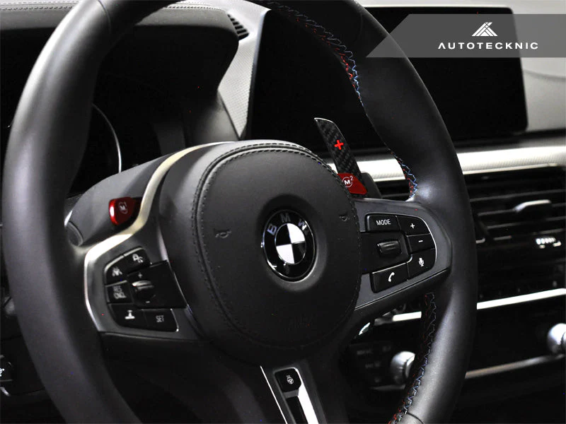 AutoTecknic Dry Carbon Battle Version Shift Paddles - G01 X3 | G02 X4