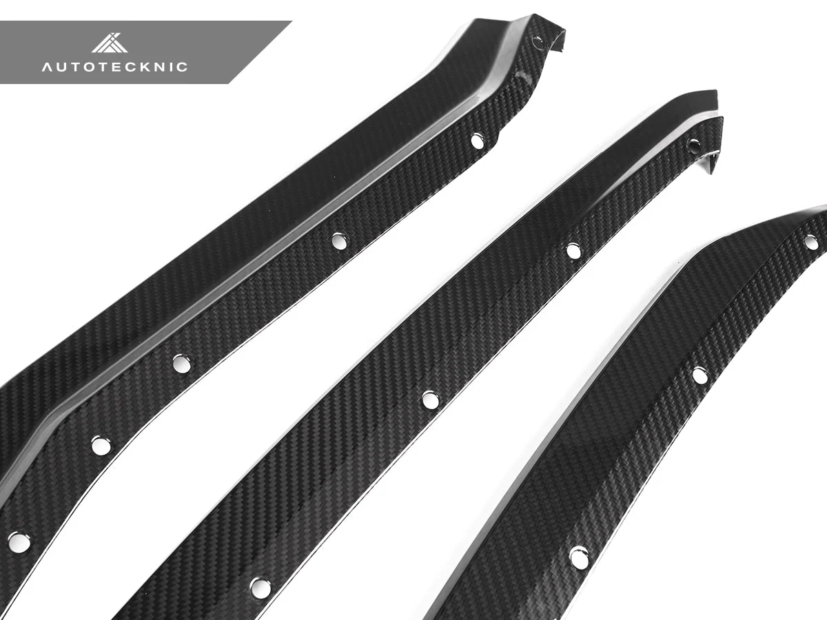AutoTecknic Dry Carbon Competition Front Aero Lip - Corvette C8 2020-2023 - Image 6