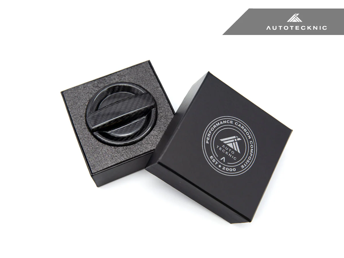 AutoTecknic Dry Carbon Competition Oil Cap Cover - F30 3-Series - Image 2
