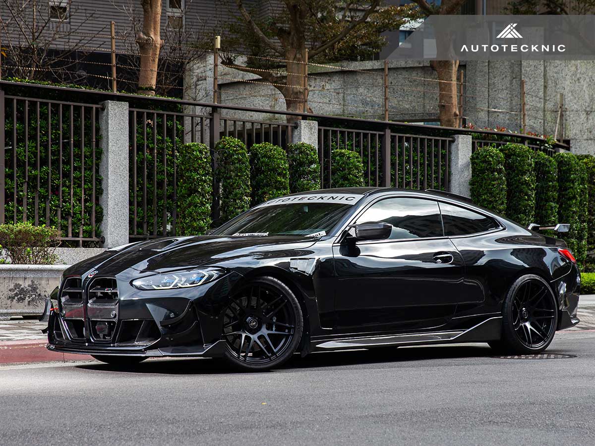 AutoTecknic Dry Carbon Corsa Front Aero Lip - G80 M3 | G82/ G83 M4 - Image 7