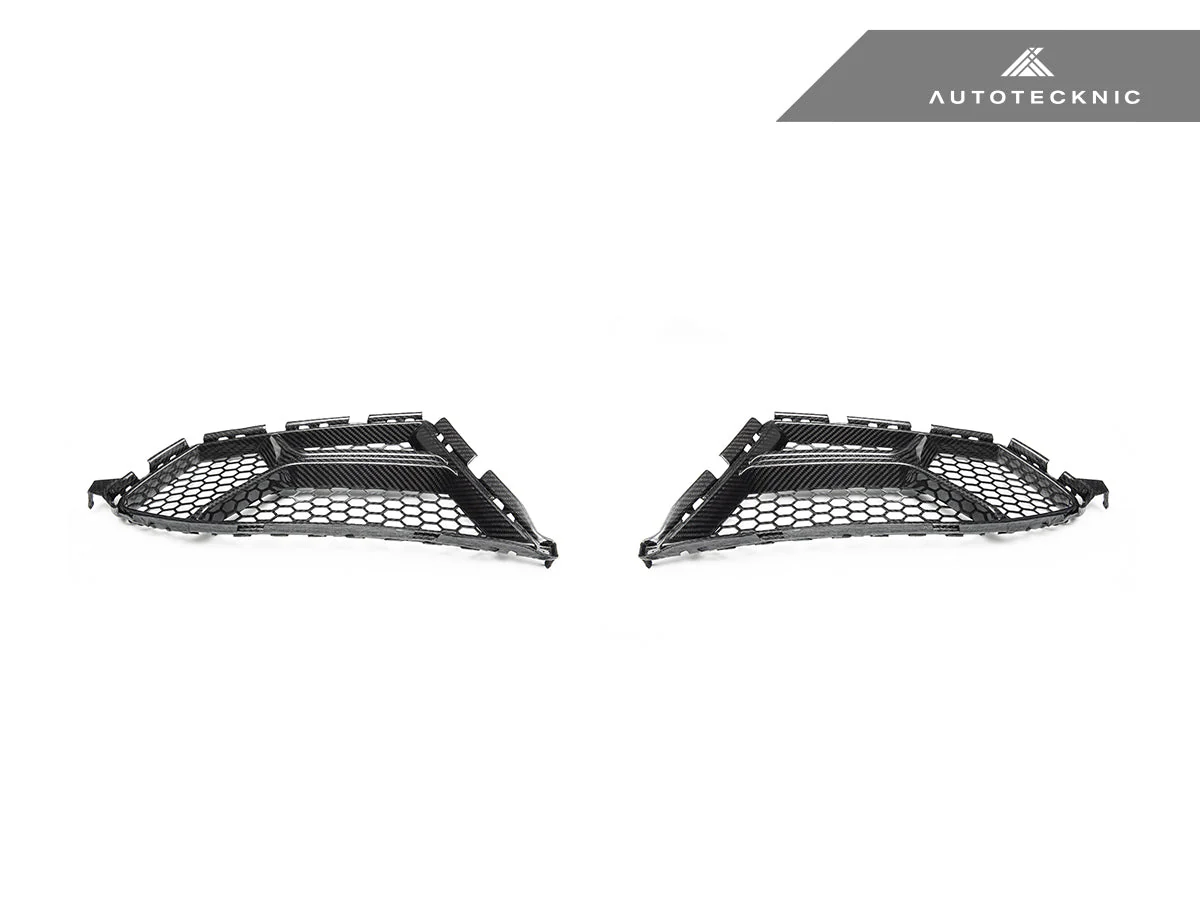 AutoTecknic Dry Carbon Corsa Front Bumper Lower Vent Set - G80 M3 | G82/ G83 M4 - Image 6