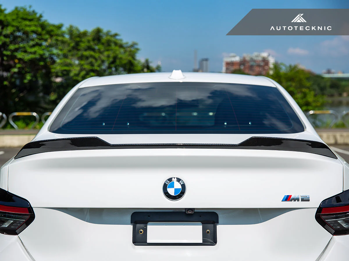 AutoTecknic Dry Carbon Corsa Trunk Spoiler - G87 M2 - Image 7