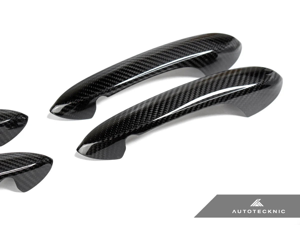 AutoTecknic Dry Carbon Door Handle Trim Set - F40 1-Series | F44 2-Series Gran Coupe - Image 5