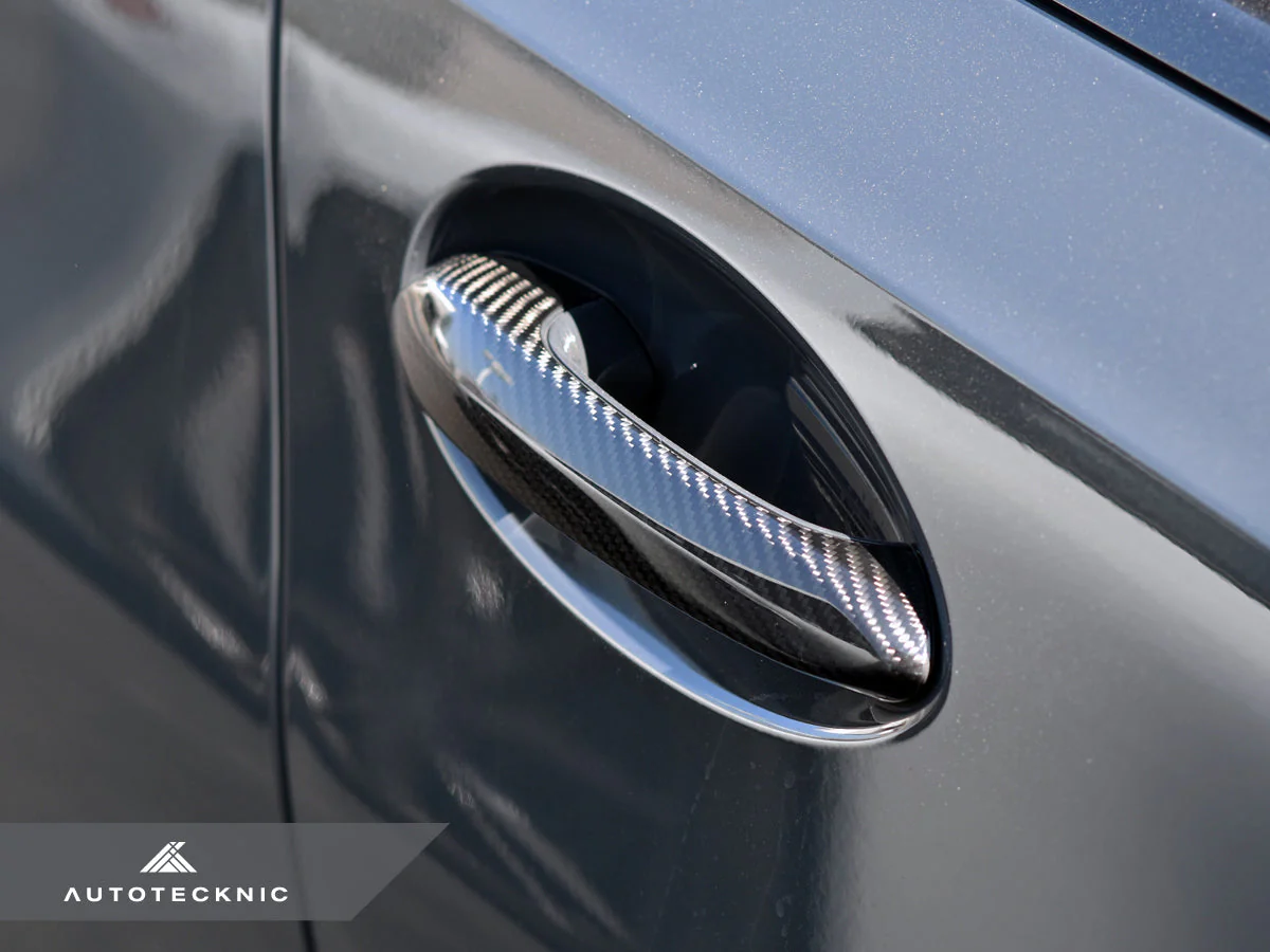 AutoTecknic Dry Carbon Door Handle Trim Set - G05 X5 | G06 X6 | G07 X7