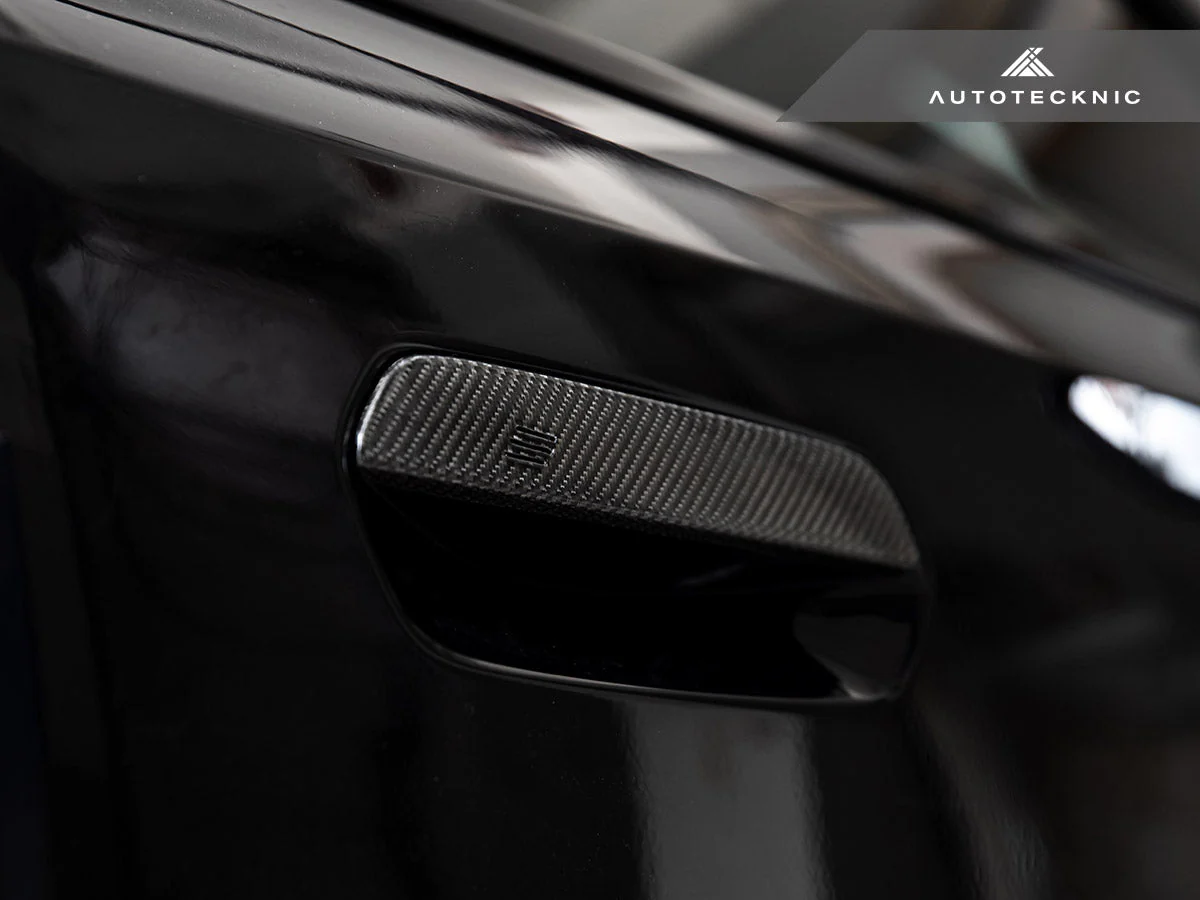 AutoTecknic Dry Carbon Door Handle Trim Set - G87 M2 - Image 7