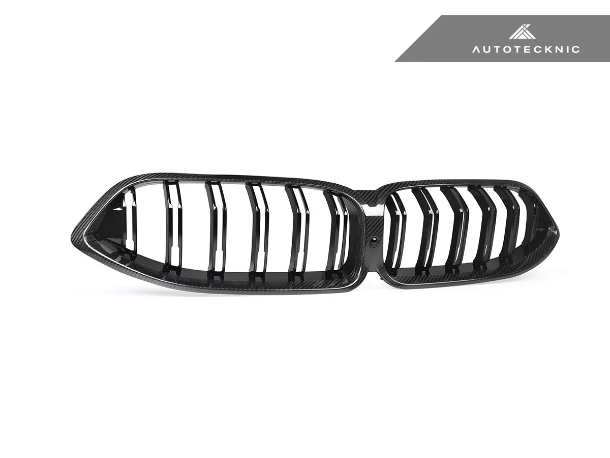 AutoTecknic Dry Carbon Dual-Slats Front Grille - F91/ F92/ F93 M8 - Image 2