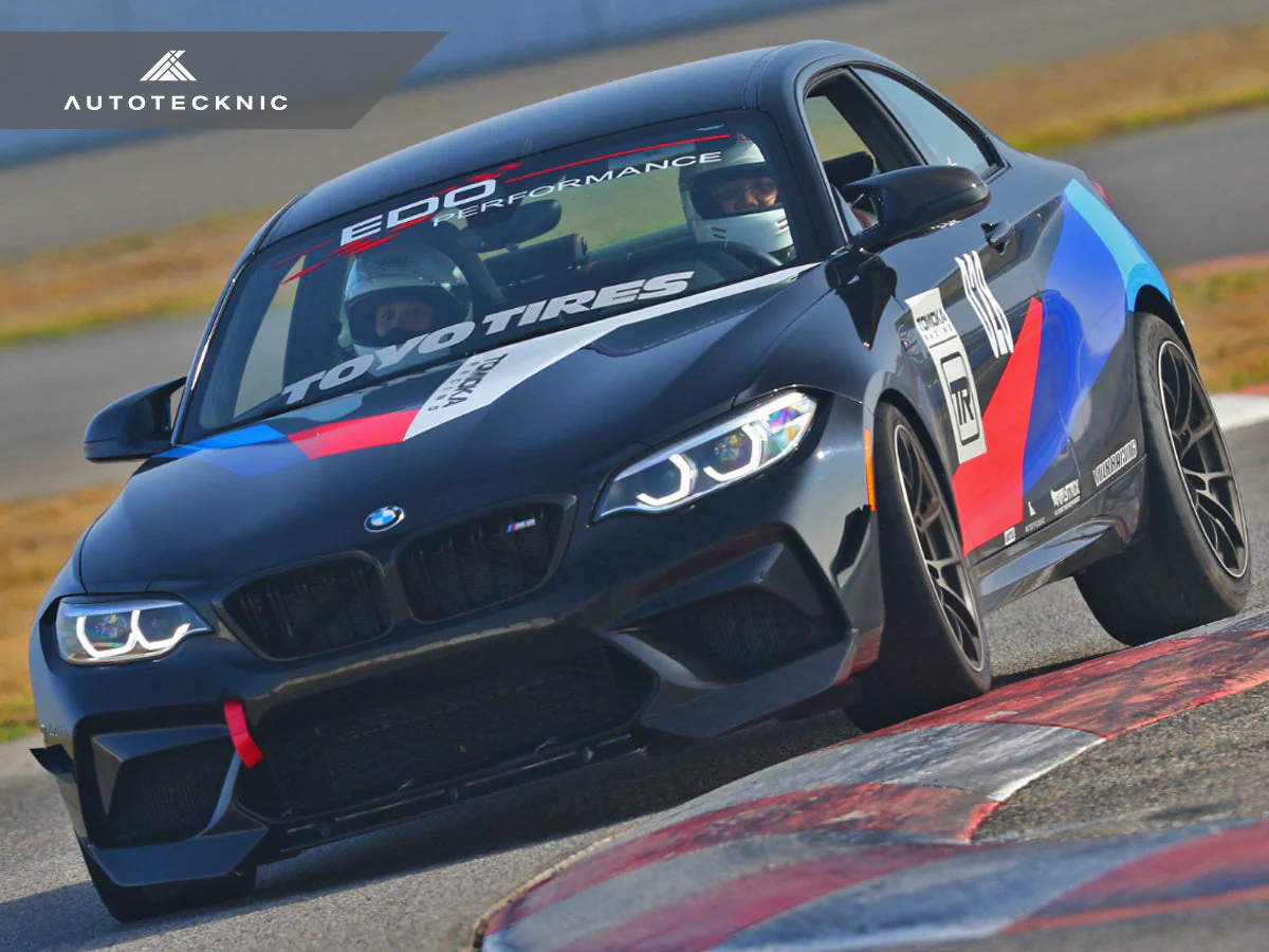 AutoTecknic Dry Carbon Fiber Center Front Lip - F87 M2 Competition - Image 5