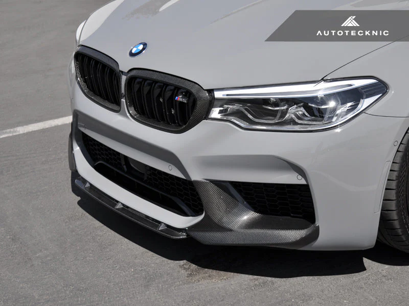 AutoTecknic Dry Carbon Fiber Center Front Lip - F90 M5 | F90 M5 Competition Pre-LCI - Image 5