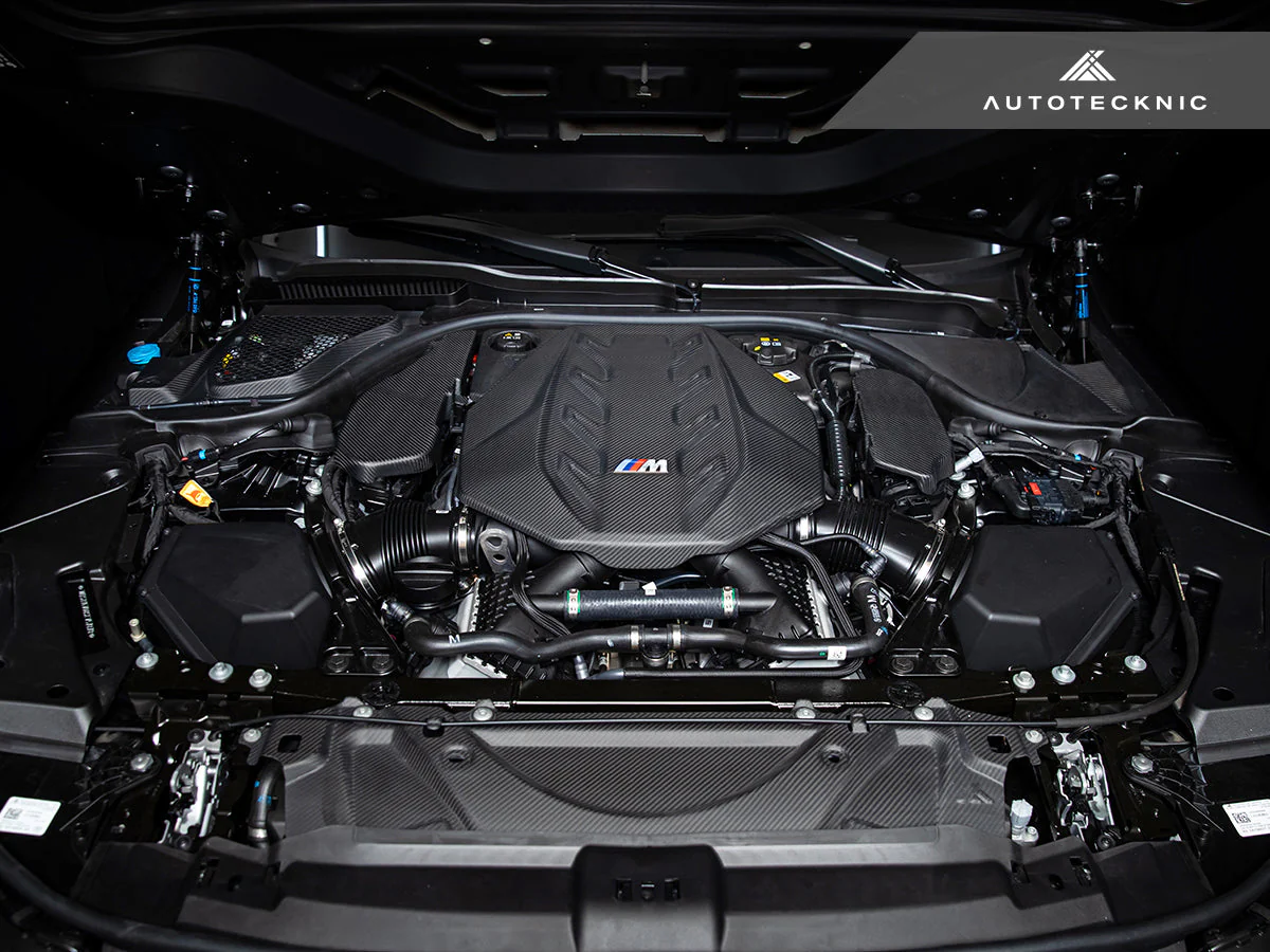 AutoTecknic Dry Carbon Fiber Crosslink Cooling Shroud - G90/ G99 M5 - Image 7