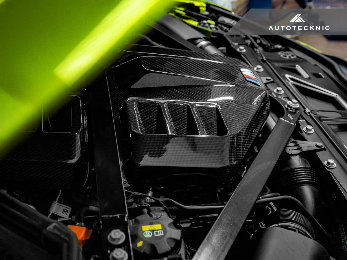 AutoTecknic Dry Carbon Fiber Engine Cover - G80 M3 | G82/ G83 M4 - Image 7