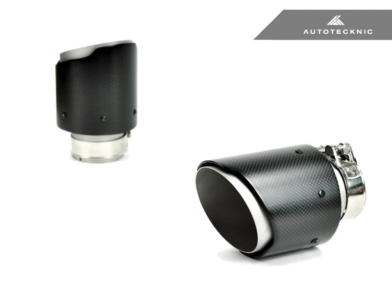 AutoTecknic Dry Carbon Fiber Exhaust Tip - Image 3