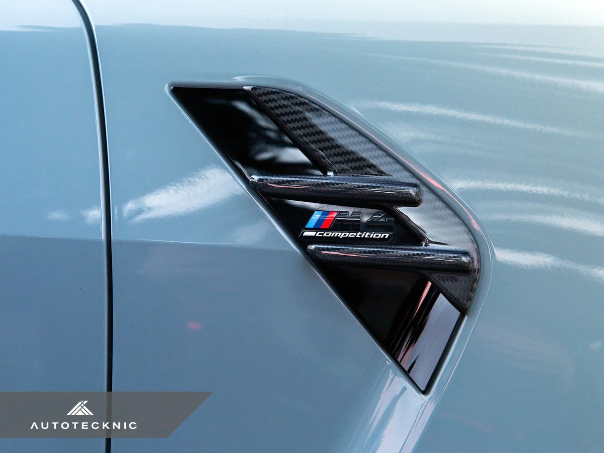 AutoTecknic Dry Carbon Fiber Fender Trim Set - G80 M3 | G82/ G83 M4 - Image 3