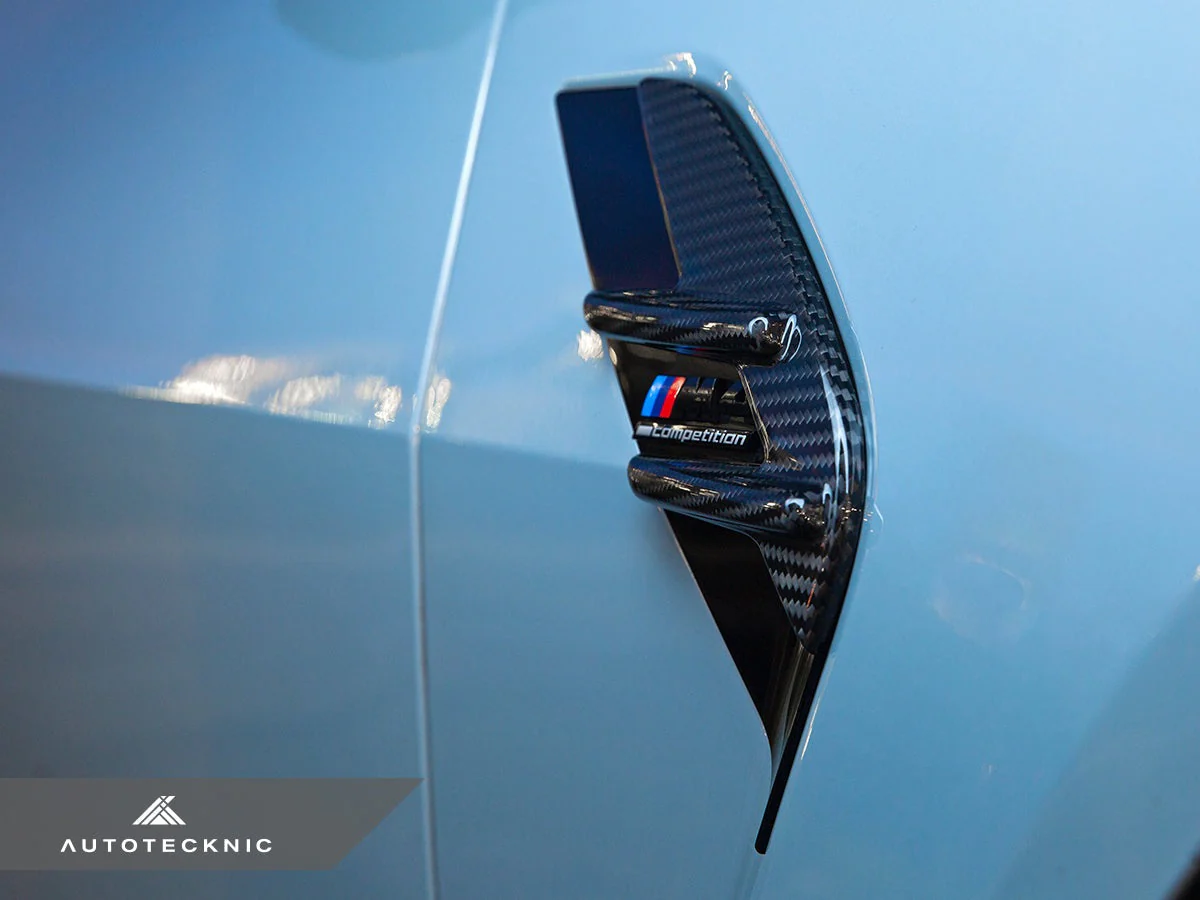 AutoTecknic Dry Carbon Fiber Fender Trim Set - G80 M3 | G82/ G83 M4 - Image 9