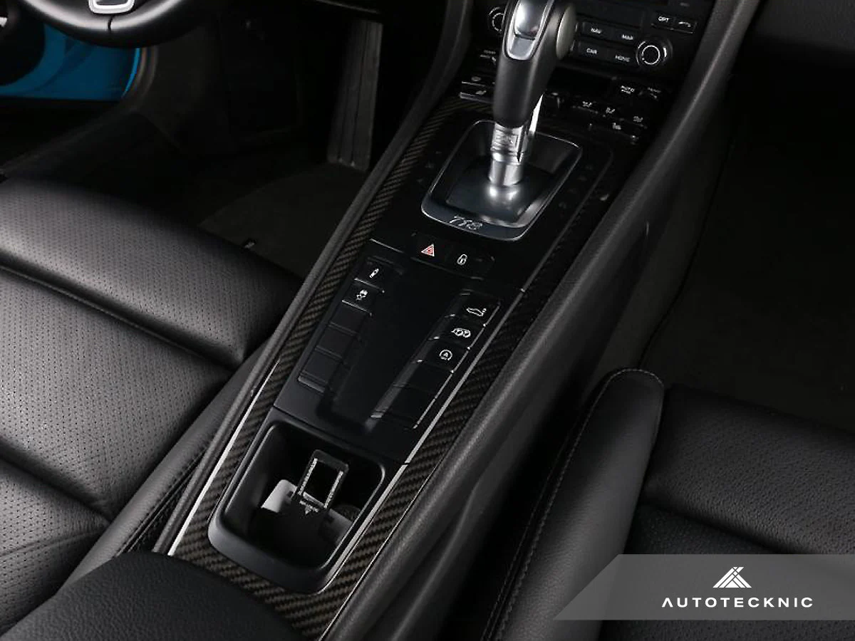 AutoTecknic Dry Carbon Fiber Interior Trim - Porsche 718 Cayman | Boxster - Image 3