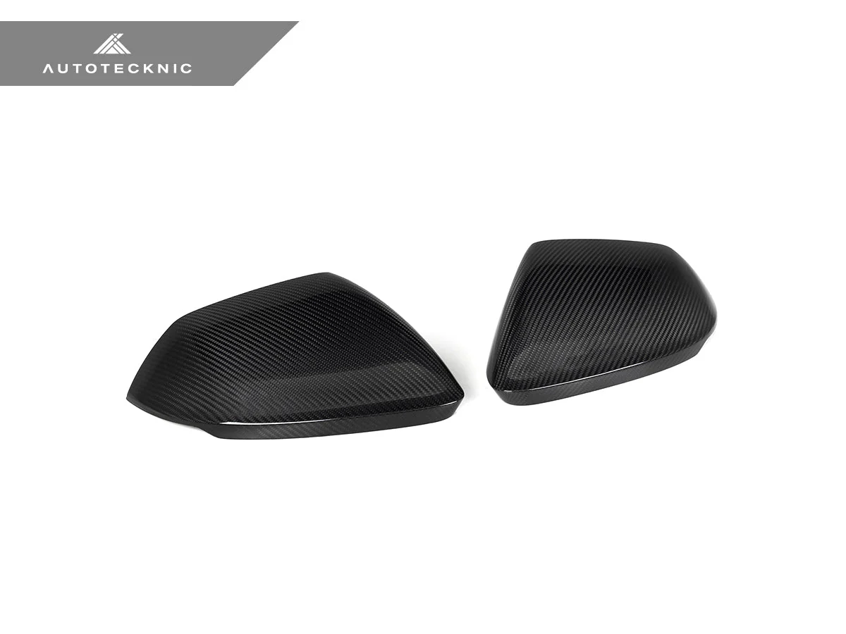 AutoTecknic Dry Carbon Fiber Mirror Cap Set - Audi 4M8 Q8/ SQ8/ RSQ8 - Image 3